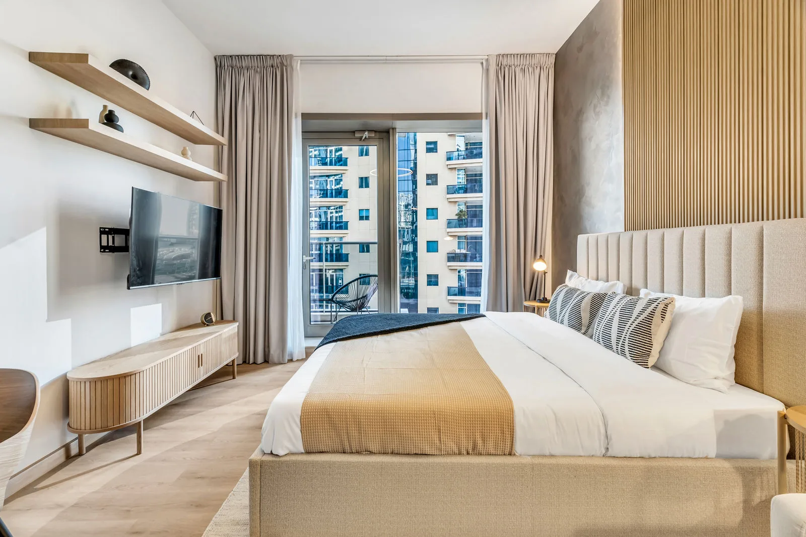 Airbnb Interior Design in Jumeirah Lake Towers — interior design by Studio PASE