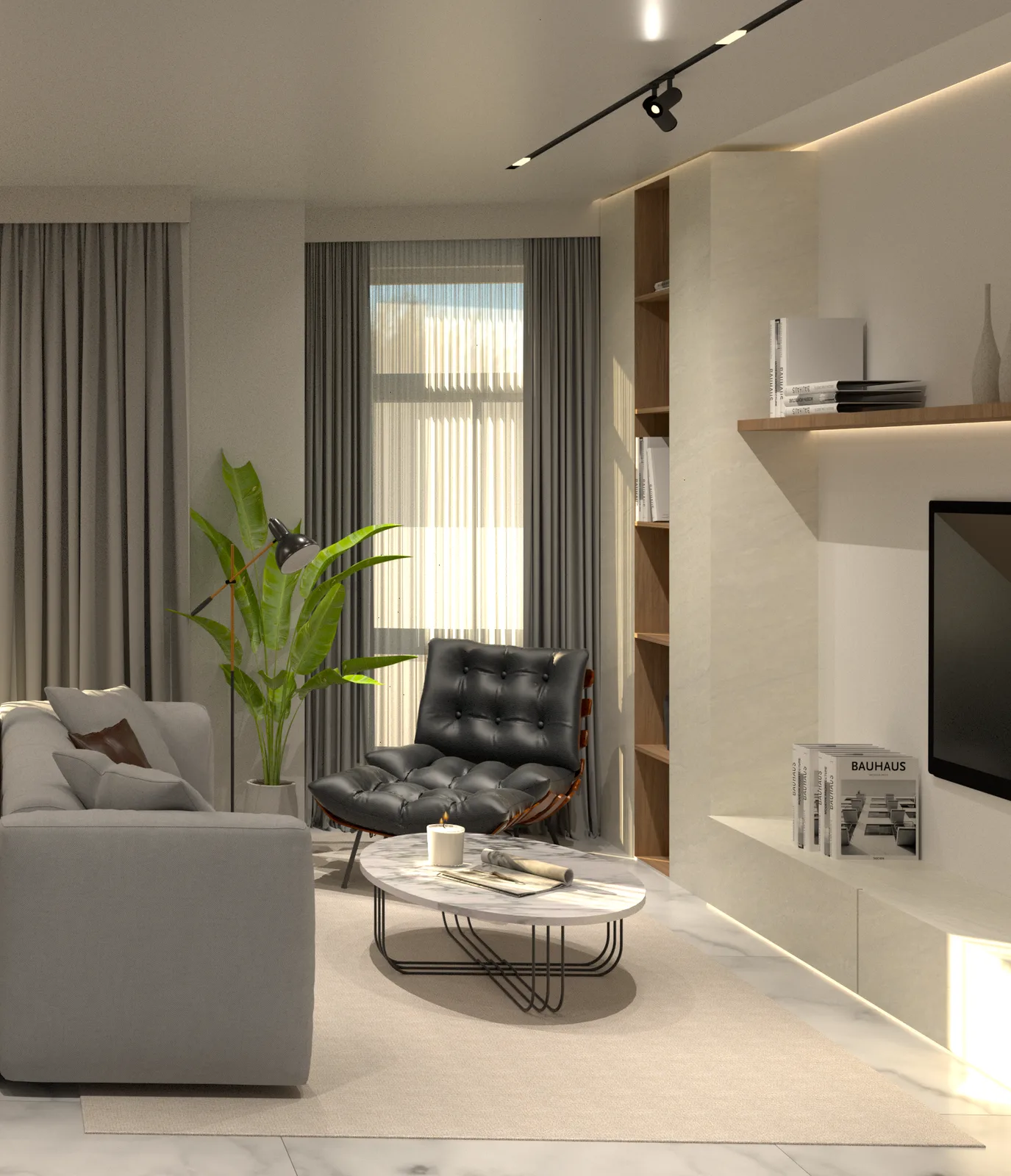 Projet BURJ — intérieur par Studio PASE — interior design studio in Dubai