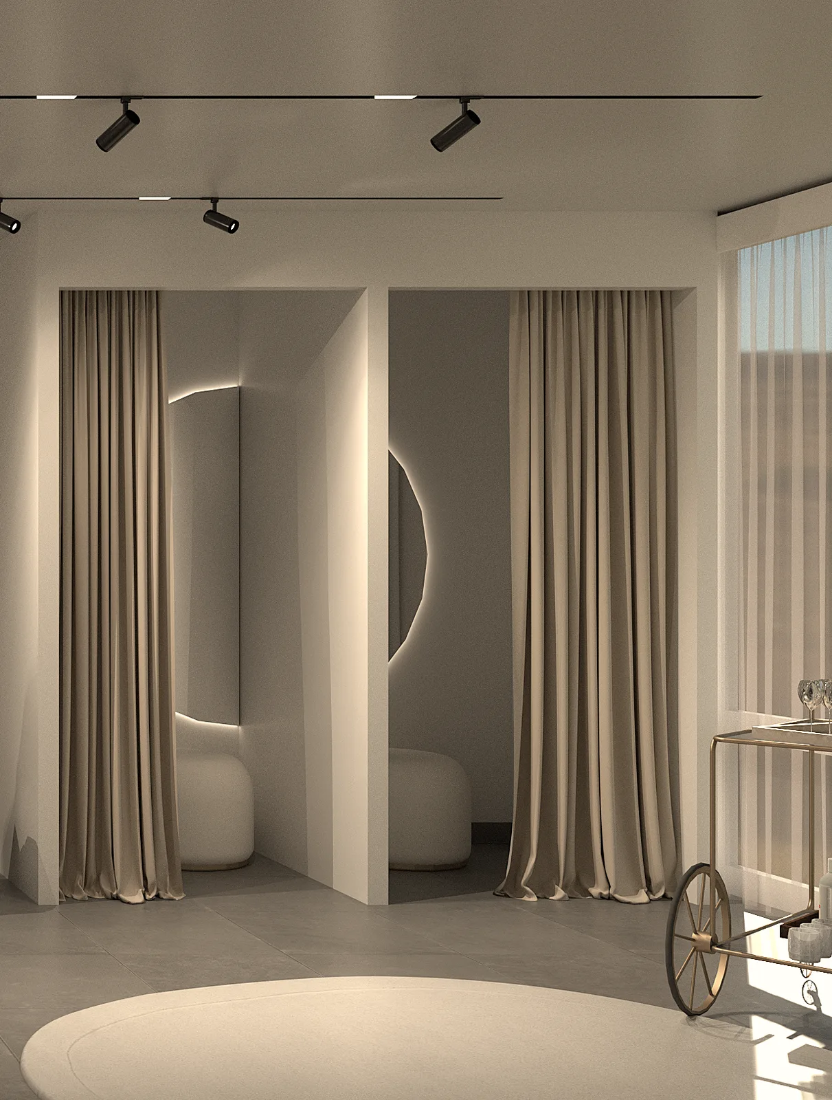 Project MOON interior — Studio PASE