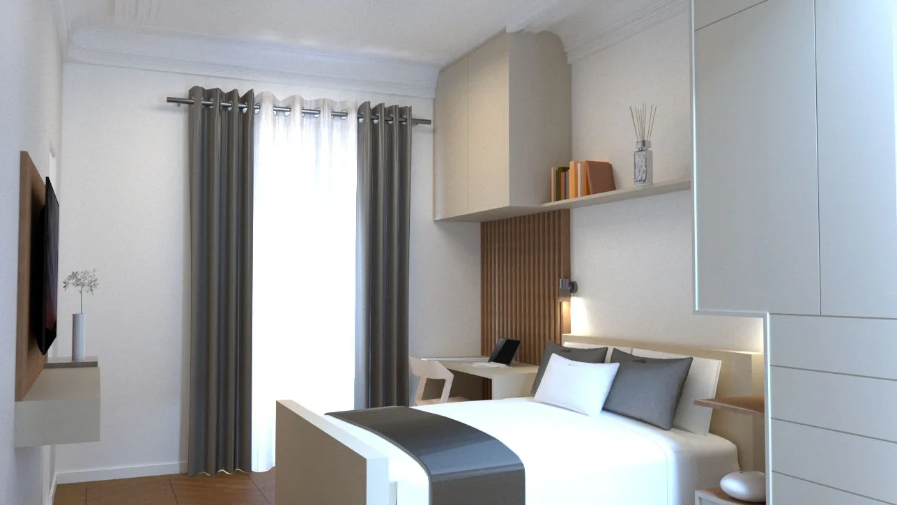 Project ALESIA interior — Studio PASE