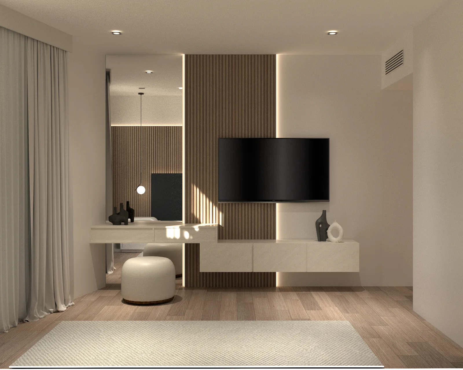 Projet BURJ — intérieur par Studio PASE — interior design studio in Dubai