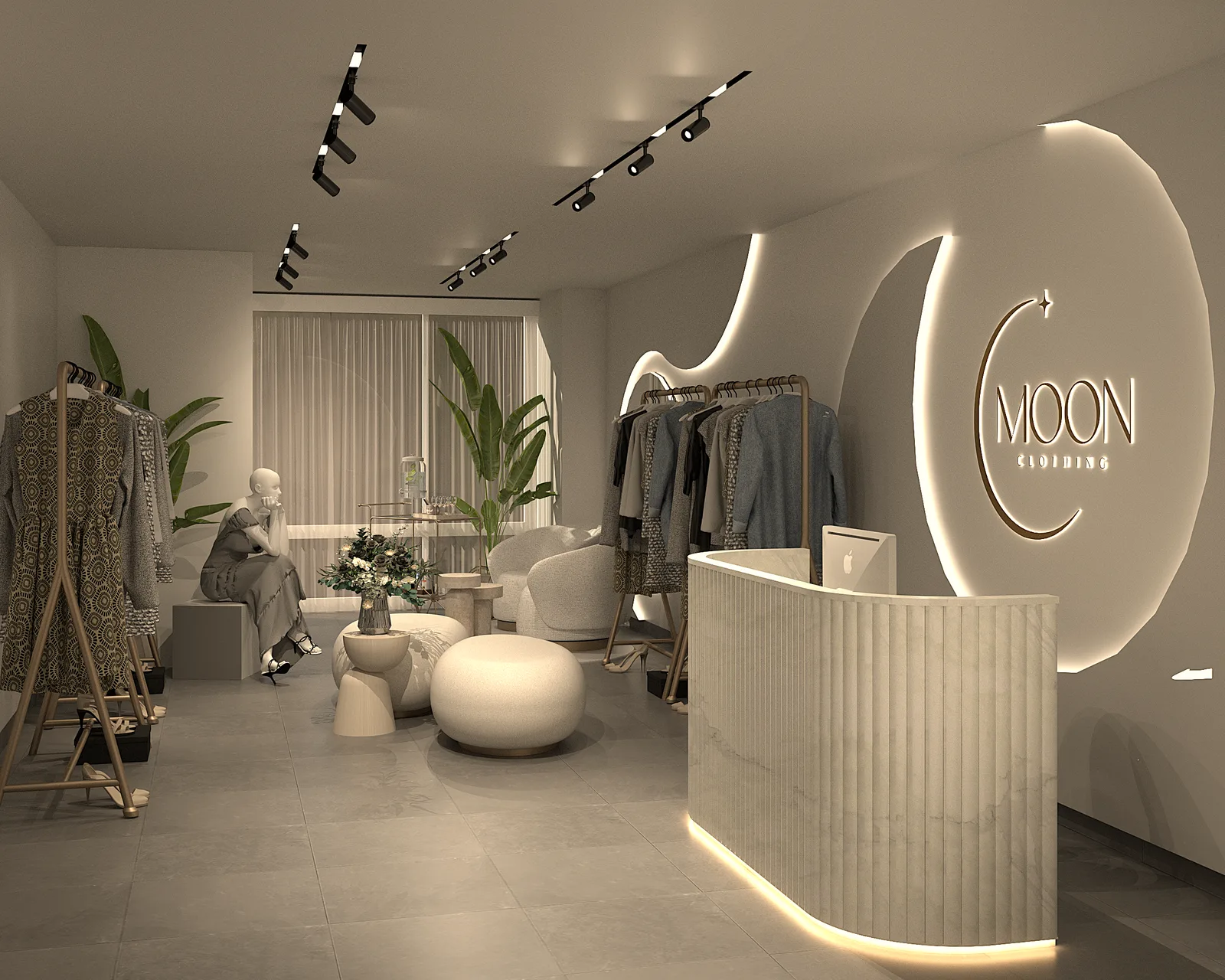 Project MOON interior — Studio PASE