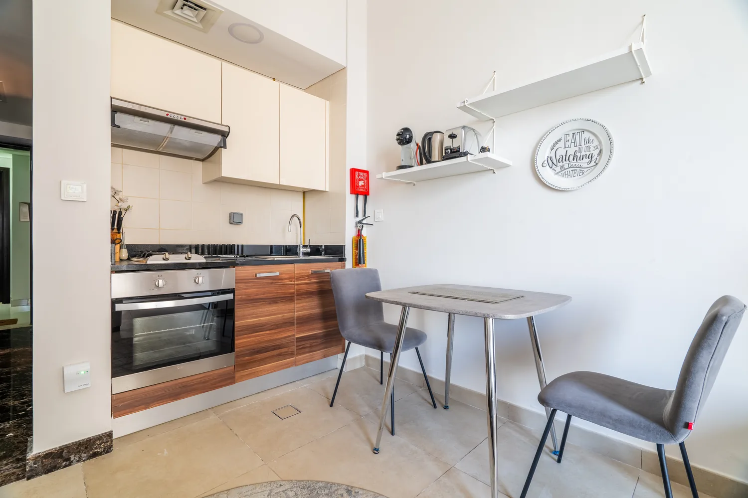 Kitchen and dining before redesign