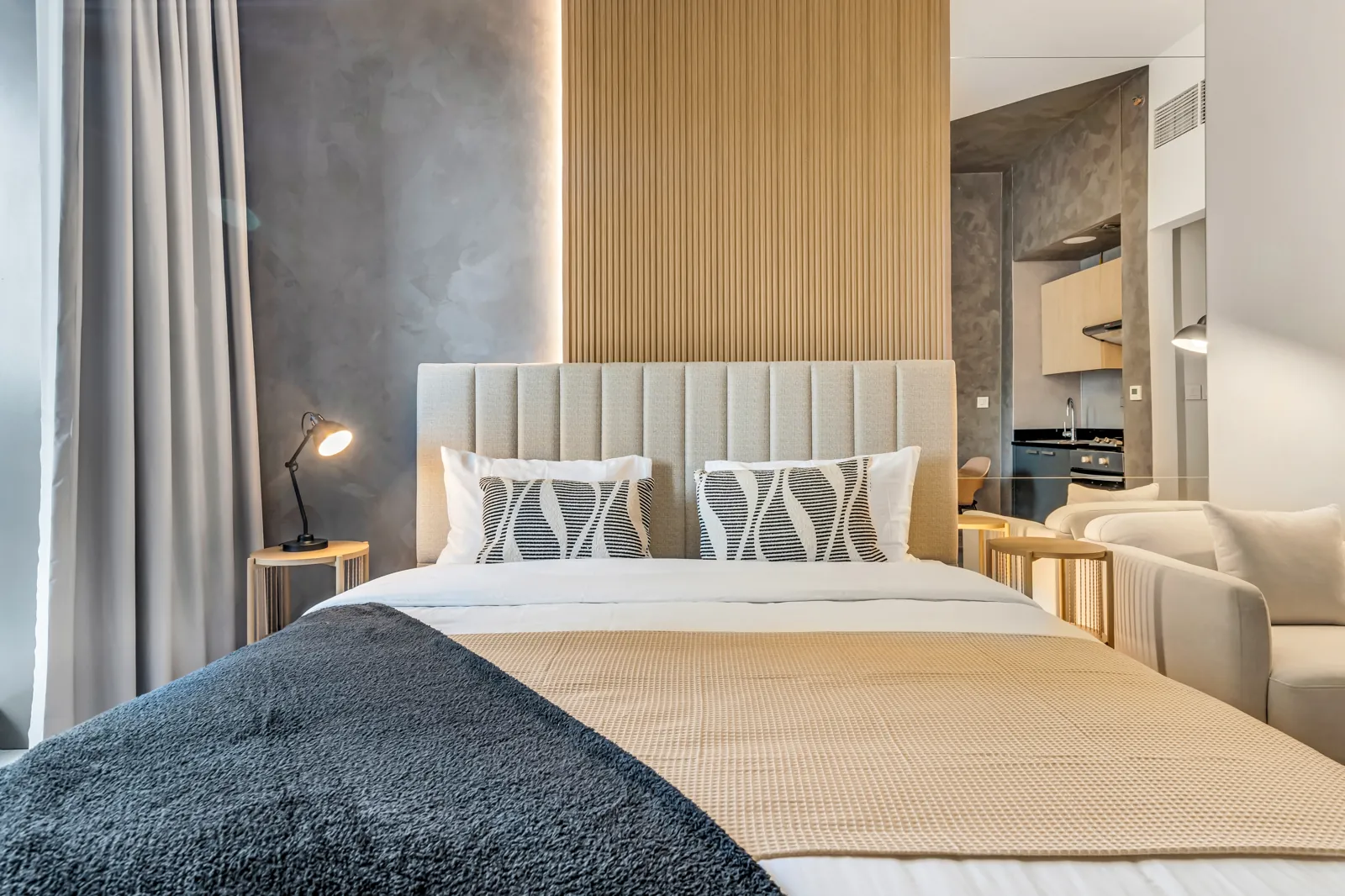 Studio PASE interior design — Project SPARKLE, furnished apartment in Dubai Marina